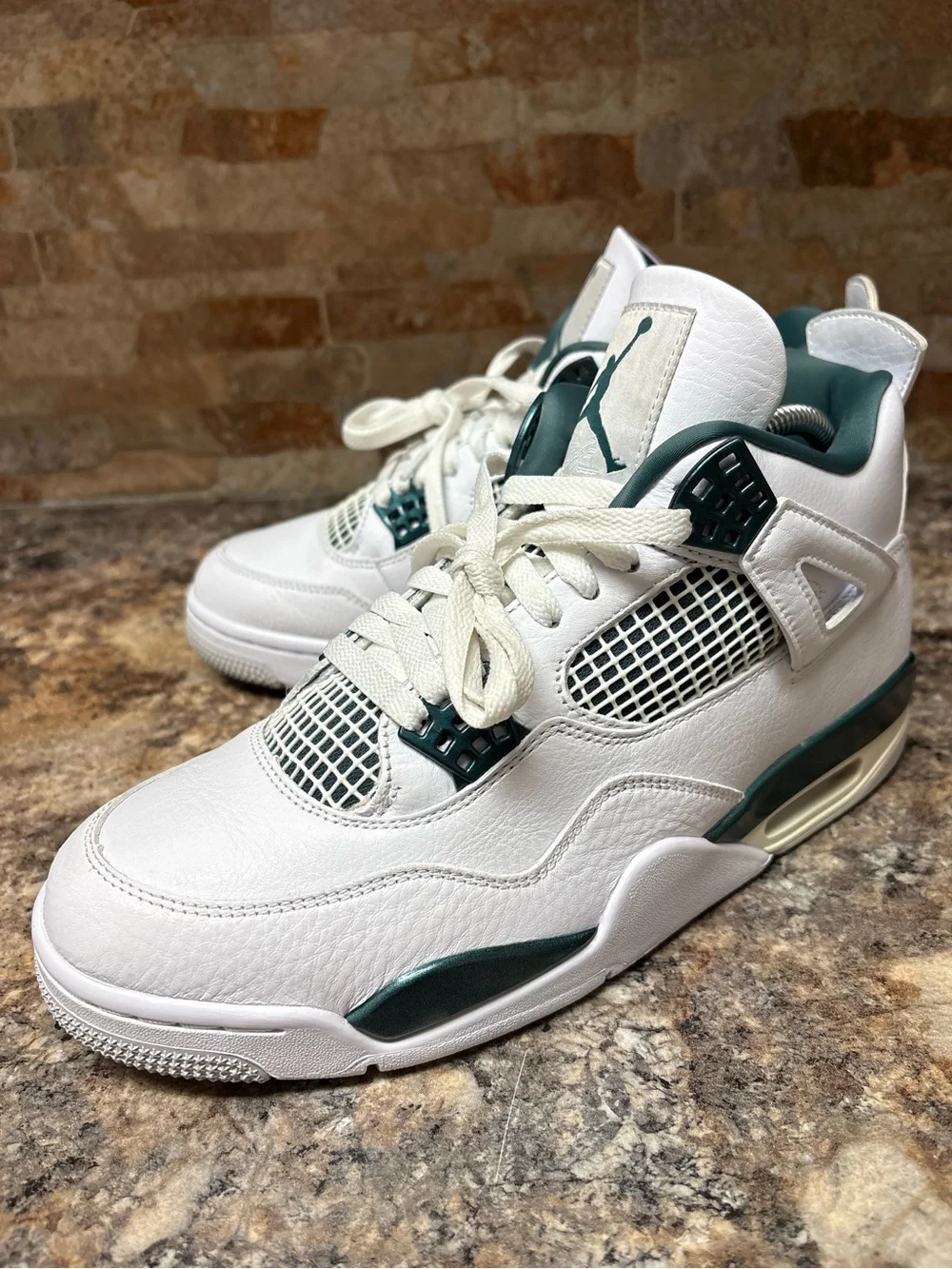 Air Jordan Retro 4 Oxidized Green Size 9